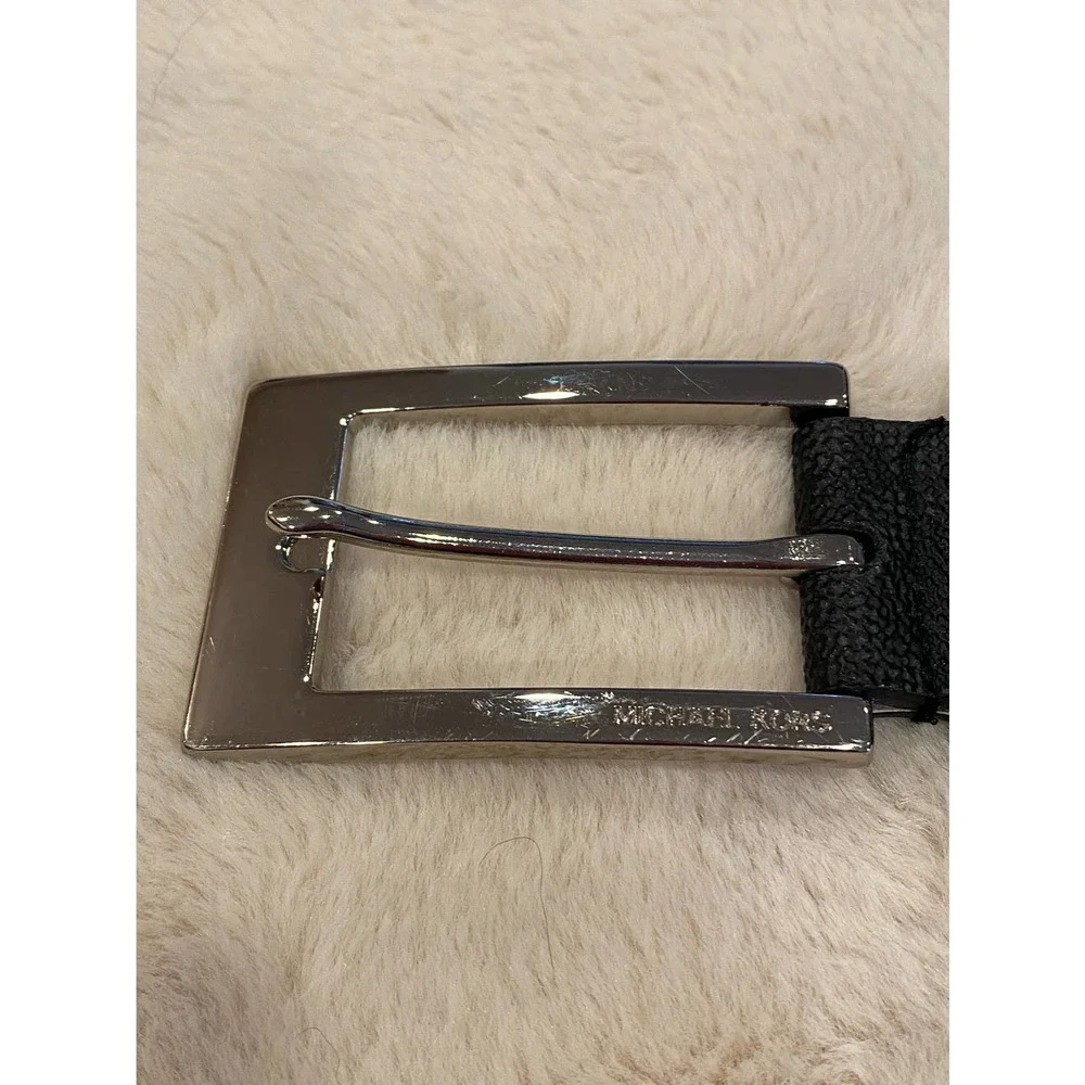 Michael Kors Signature Logo Belt, Size S.
